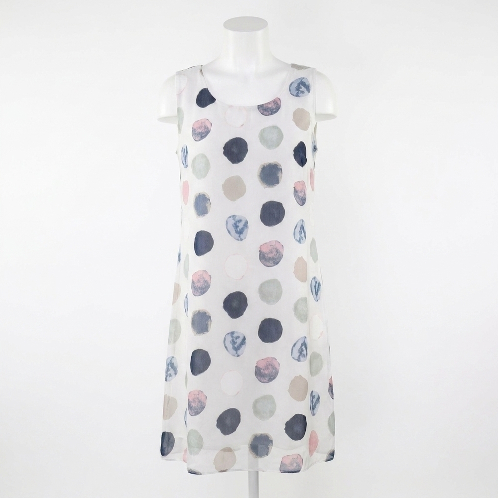 NEW GIGI MODA eva silk mini dress in white
